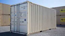 20 ft high cube shipping container
