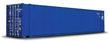 40 ft high cube shipping container