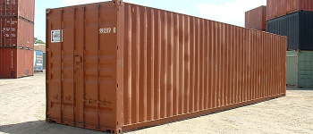 40 ft standard shipping container